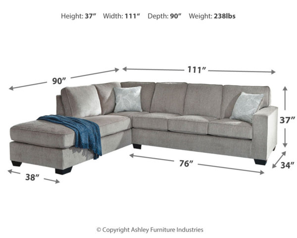 Ashley deals 807 sectional